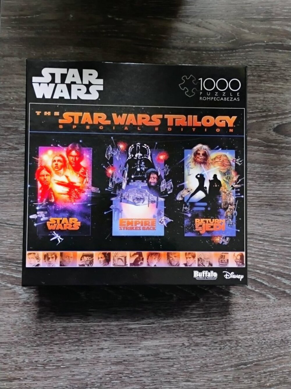 Disney "The Star Wars Trilogy" Special Edition 1000 Piece Jigsaw Puzzle